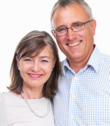 Smiling Older Couple